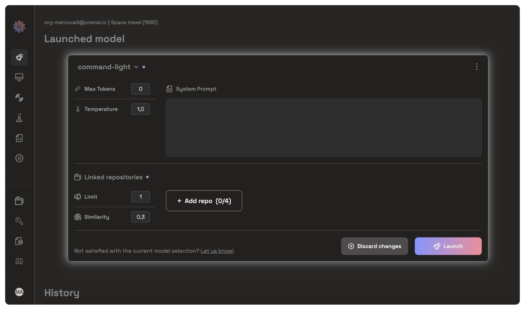 Prem Platform models